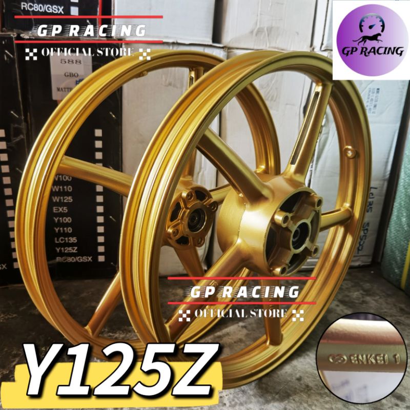 ENKEI SPORT RIM Y125Z 5 BATANG GOLD WITH BEARING 