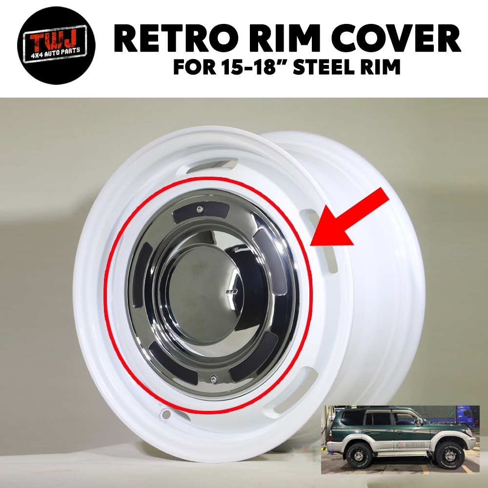 Retro hub cover rim cover for 15