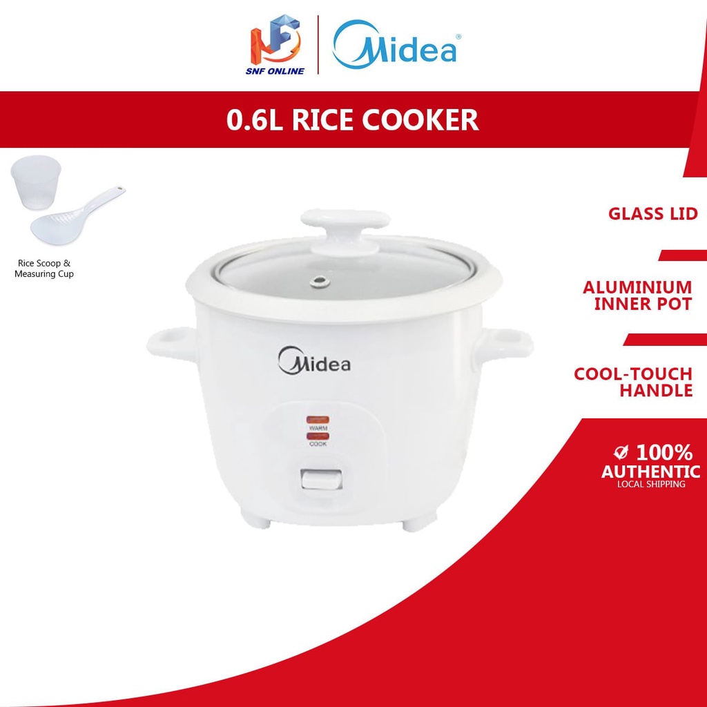 Midea Rice Cooker (0.6 L) MGGP06B MGGP06B Shopee Malaysia