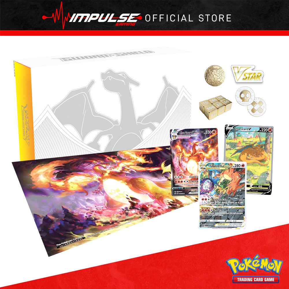 Pokémon Trading Card Games: Sword & Shield Ultra-Premium Collection —  Charizard 