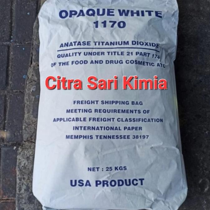 Titanium DIOXIDE / OPAQUE WHITE / TIO2 FOODGRADE 1KG | Shopee Malaysia