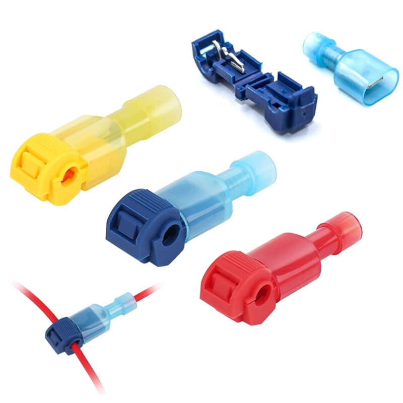 Pcs Insulated Awg T Taps Quick Splice Wire Terminal Connectors