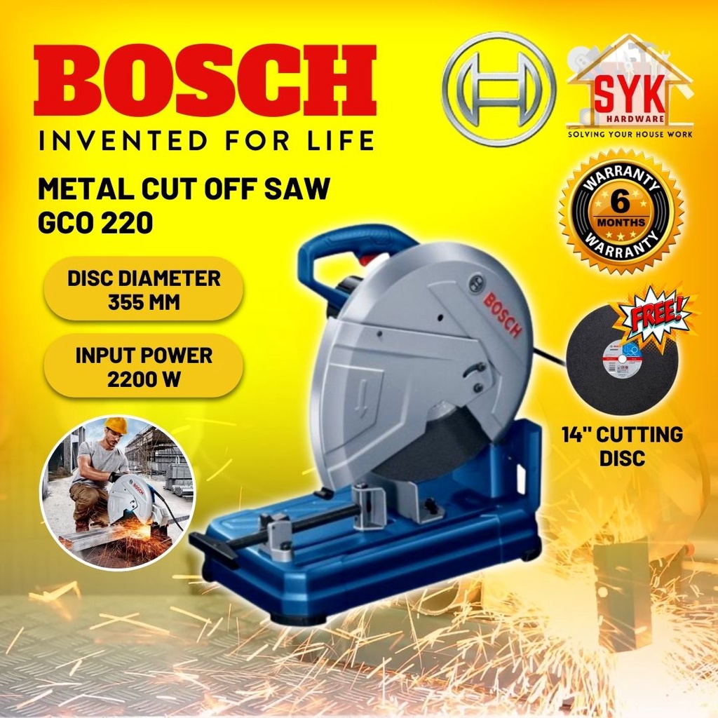 GCO 220 Metal Cut-off Saw