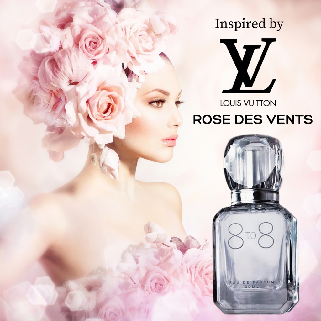 8to8 Inspired Perfume - Louis Vuitton (LV) Rose des Vents (30ml)