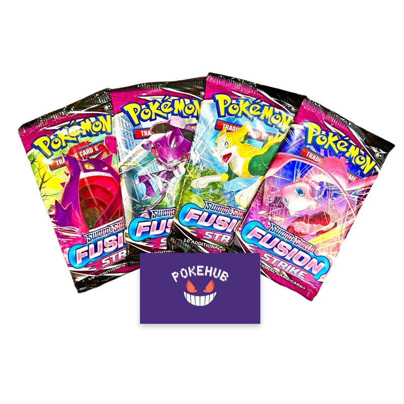 Pokemon TCG: Sword & Shield Series Booster Pack - Fusion Strikes ...