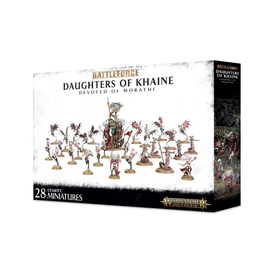 Lot de 21 figurines Games Workshop Warhammer AoS - Daughters Of Khaine