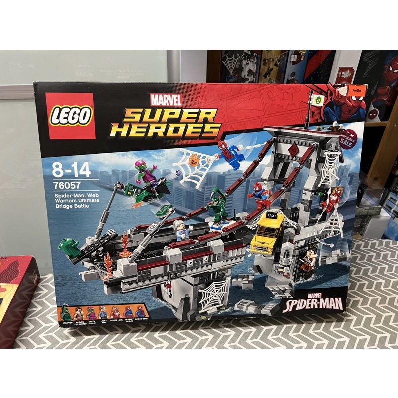 Lego 76057 Spider-Man: Web Warriors Ultimate Bridge Battle MISB New ...
