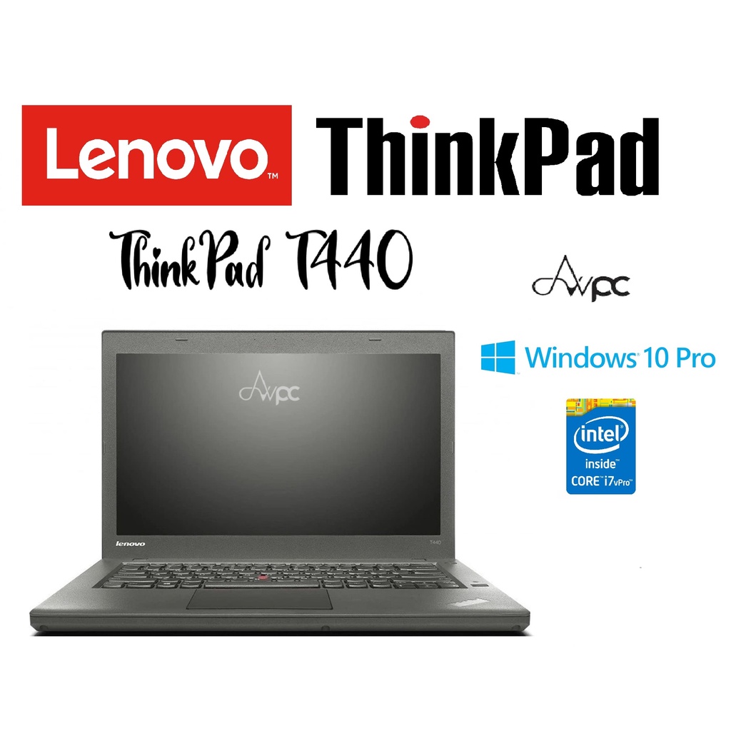 LENOVO ThinkPad T440 Laptop @alphawolf | Shopee Malaysia