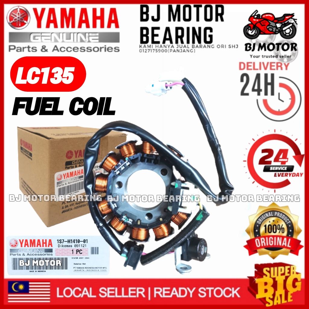 LC135 FUEL COIL LC STATOR COIL LC COIL 100 ORIGINAL YAMAHA