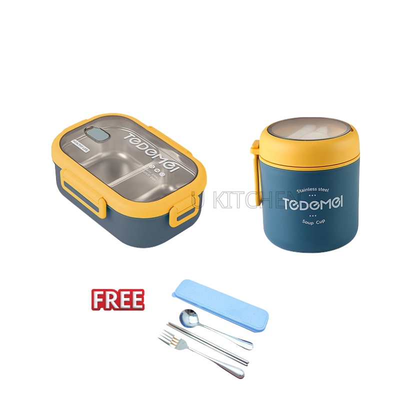 Lunch Box Stainless Steel Soup Container Stainless Steel Lunch Box Bag