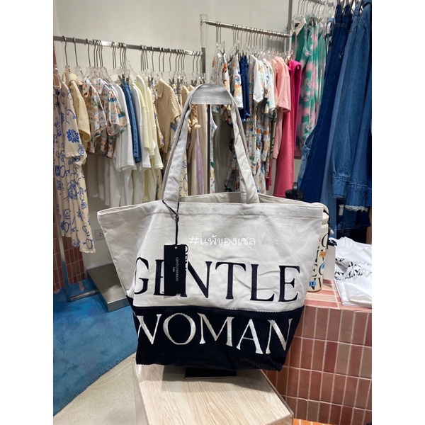 GENTLEWOMAN SAFARI SENSATION CORDUROY TOTE | Shopee Malaysia