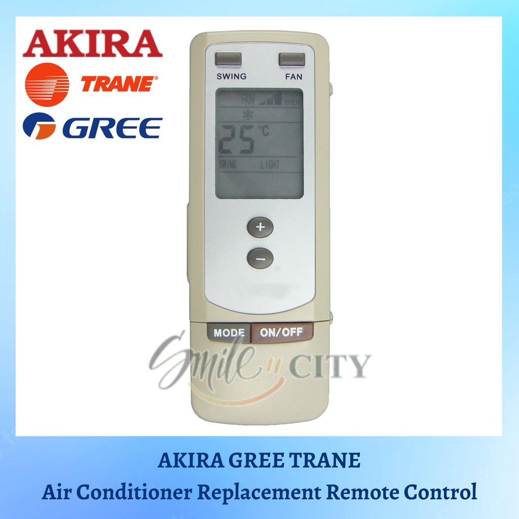 【𝐑𝐞𝐚𝐝𝐲 𝐒𝐭𝐨𝐜𝐤】AKIRA GREE TRANE AIR CONDITIONING REMOTE CONTROL ACS10CG