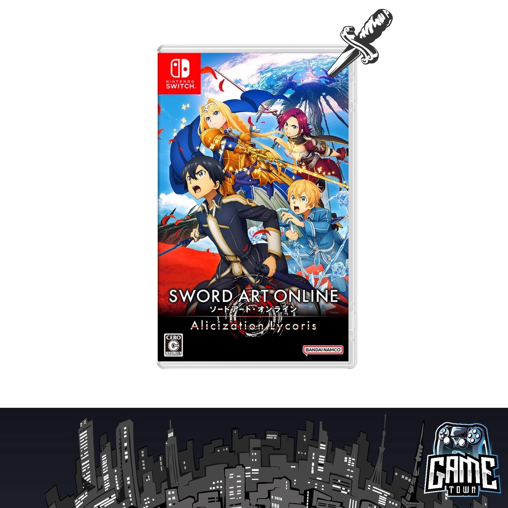 Nintendo Switch SAO Sword Art Online Alicization Lycoris 刀剑神域 彼岸游境 ...