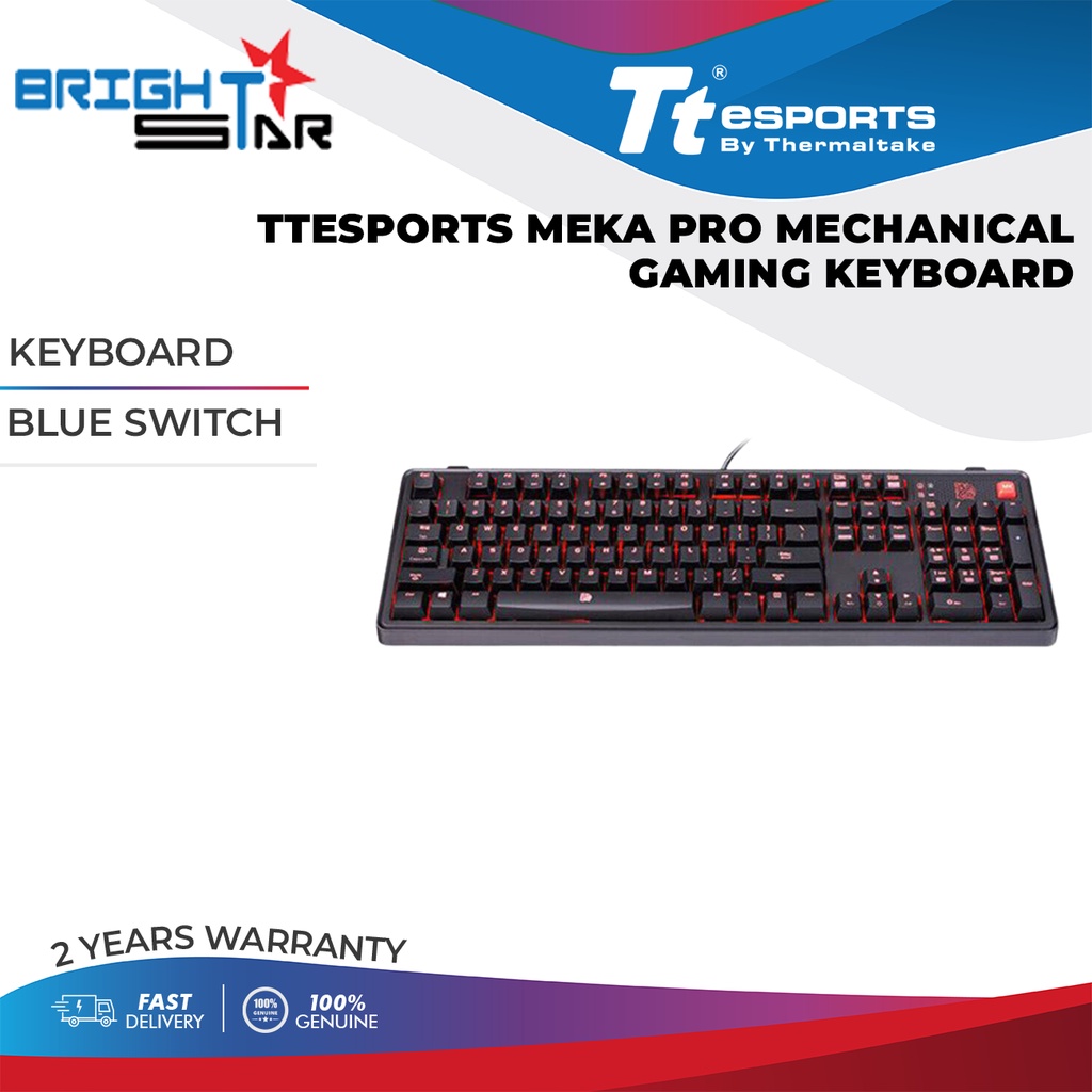 TTESPORTS TT ESPORTS MEKA PRO MECHANICAL MECHANICAL GAMING KEYBOARD ...