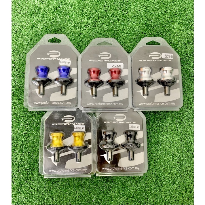 Proformance Swing Arm Spools (Bobbin) 6MM Yamaha MT09,R15,R25,R6&R1 ...