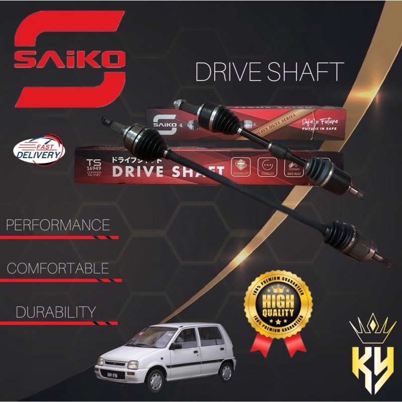 SAIKO DRIVE SHAFT PERODUA KANCIL 850 (AUTO) (SKDSPRD1009) (SKDS
