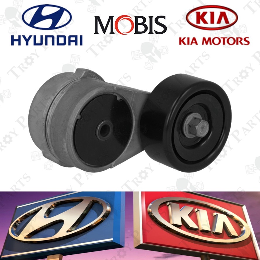 Original Kia Hyundai Fan Belt Tensioner 252812B000 / 2B010 / 2B030 Kia Forte 1.6 Spectra 5