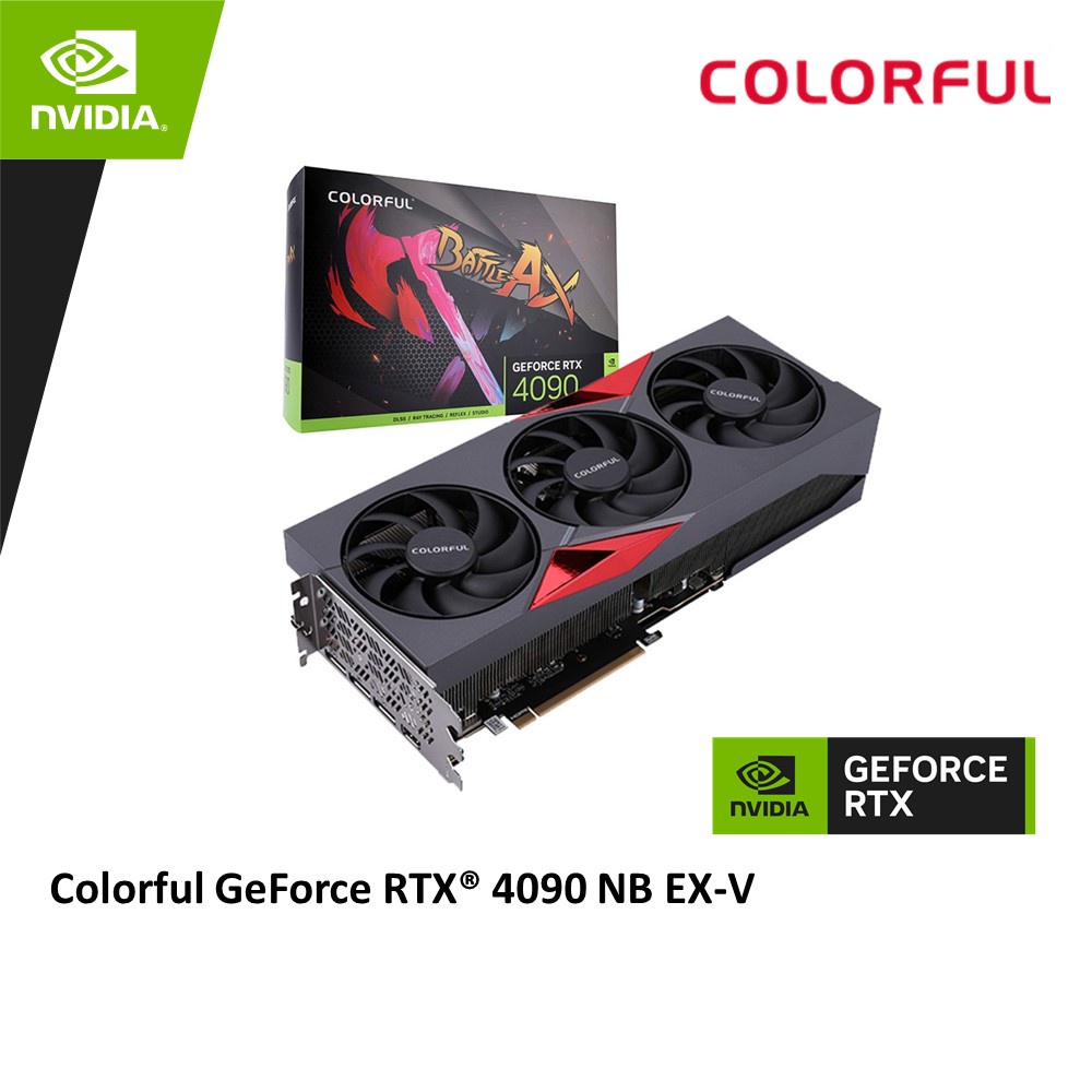Colorful GeForce RTX 4090 NB EX-V GRAPHIC CARD | Shopee Malaysia