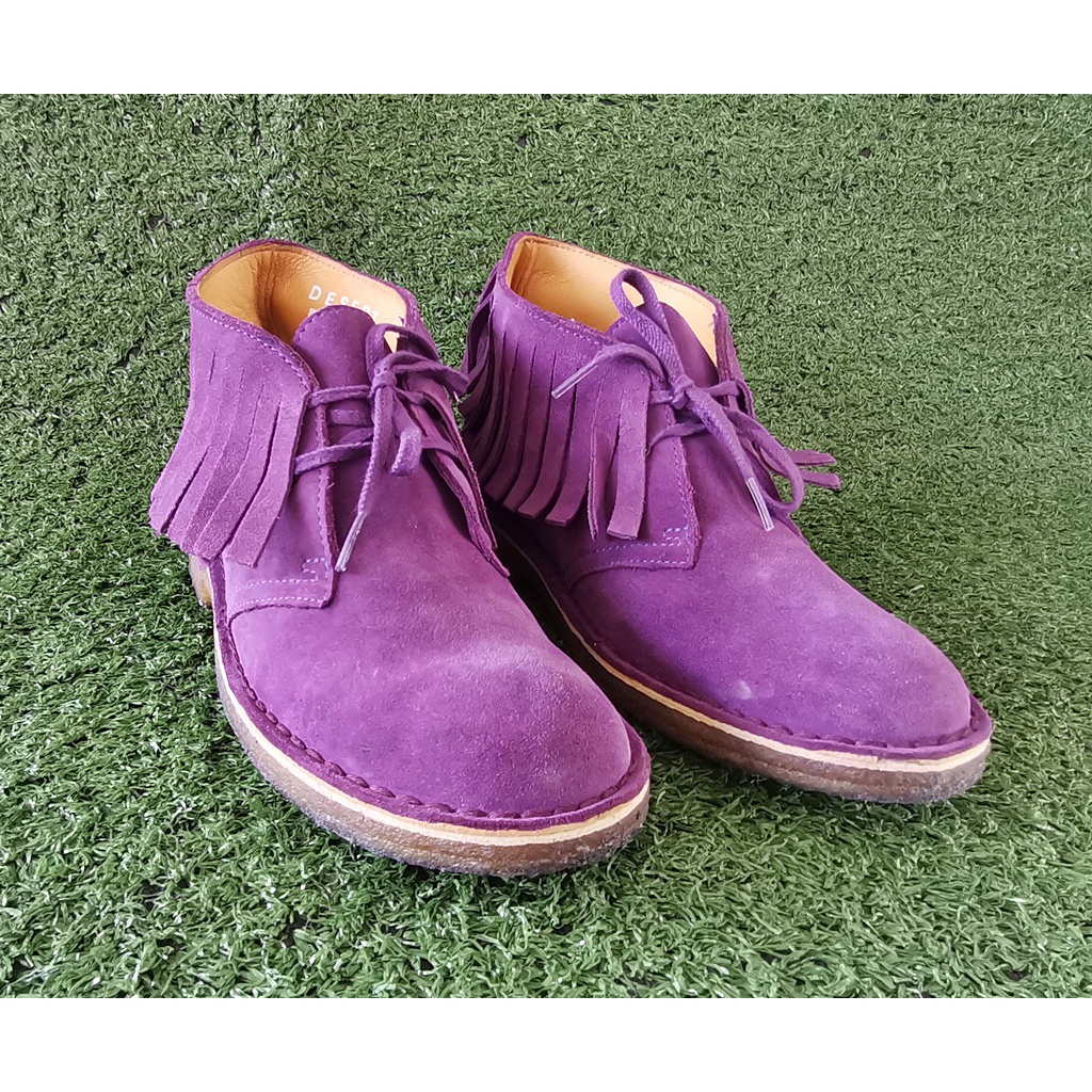 Purple desert deals clarks