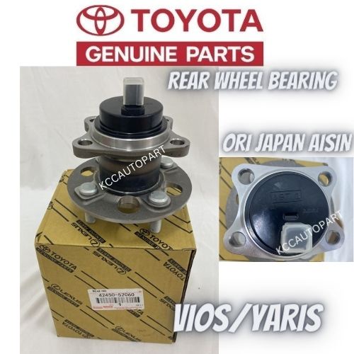 ORIGINAL REAR WHEEL BEARING AISIN TOYOTA VIOS NCP93 YARIS NCP91 08'-13 ...