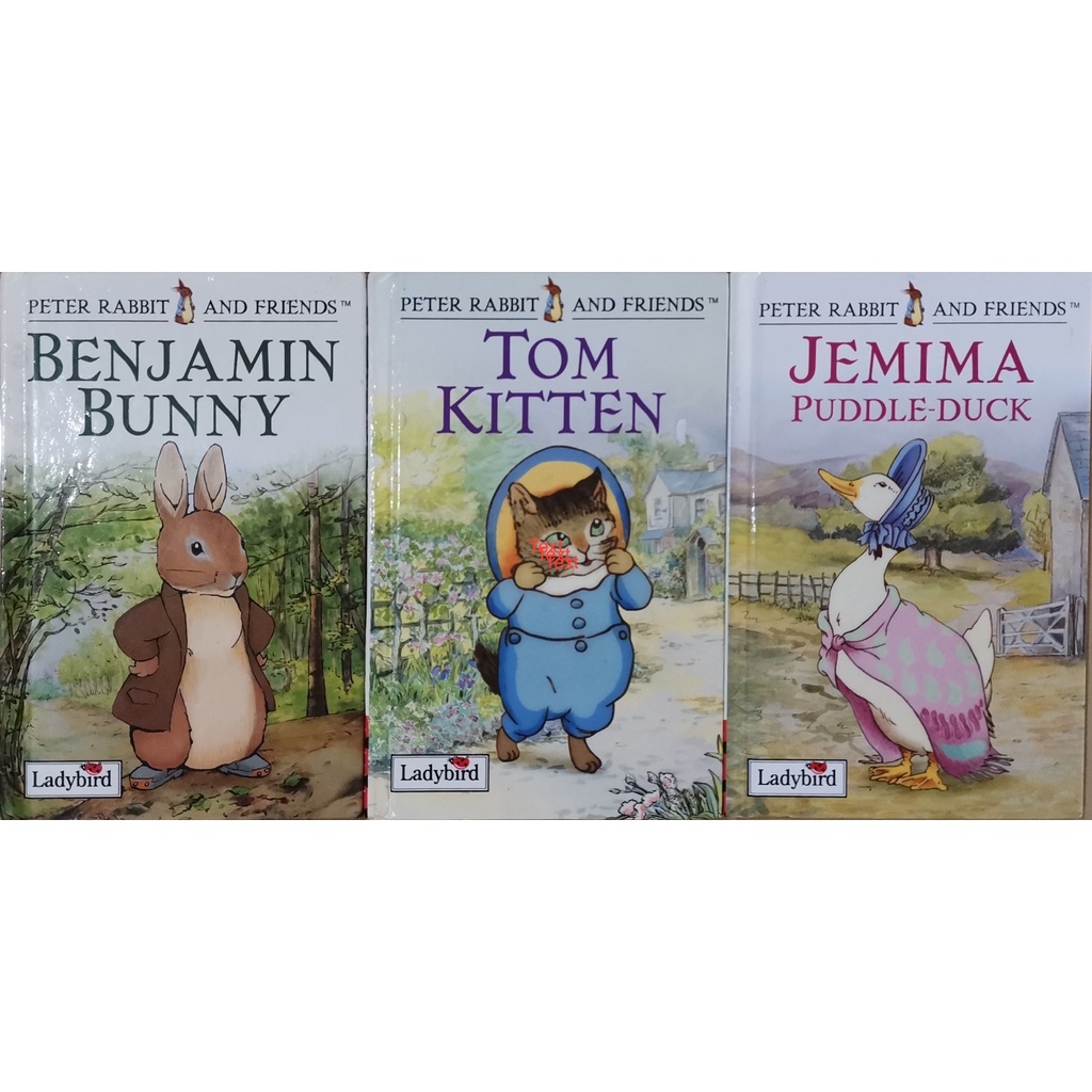 Ladybird Peter Rabbit and Friends Bundle of 3 Books [Preloved ...