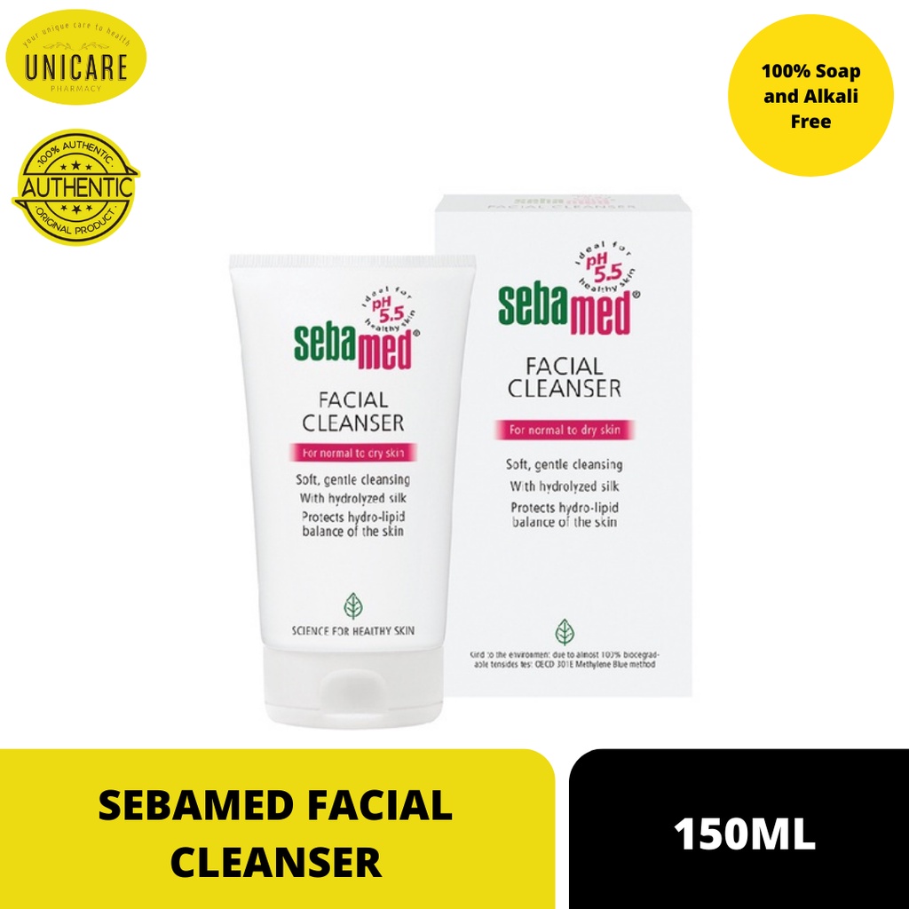 SEBAMED FACIAL CLEANSER 150ML. For normal to dry skin. | Shopee Malaysia