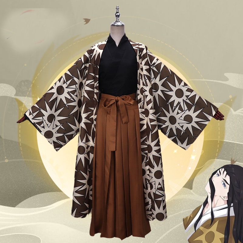 Anime Demon Slayer Kimetsu No Yaiba Haganetsuka Hotaru Kimono Cosplay 