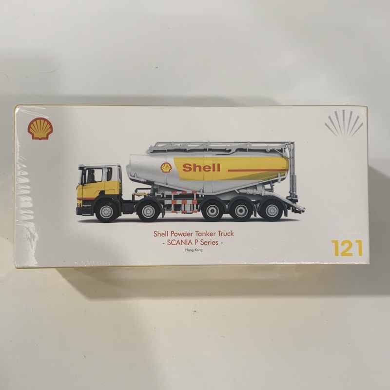 Shell Hong Kong 2021 - Tiny #121 - Shell Powder Tanker Truck / SCANIA P ...