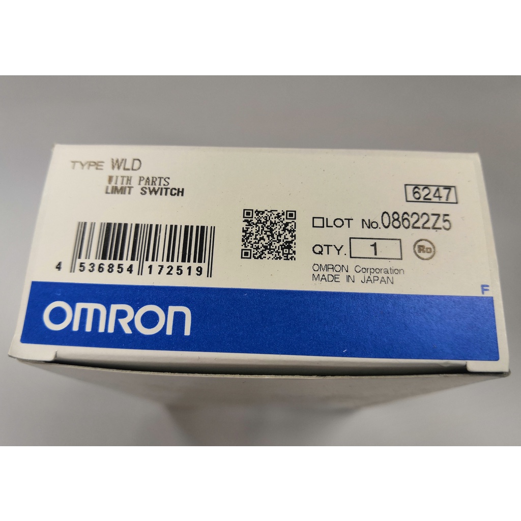 Omron Wld Top Plunger Limit Switch 