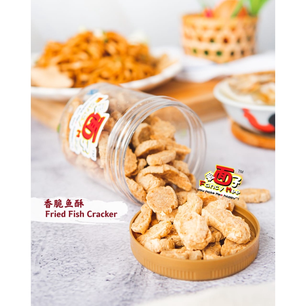 Signature Original Fried Fish Cracker (愛面子.炸魚饼 原味) No Pork No Lard