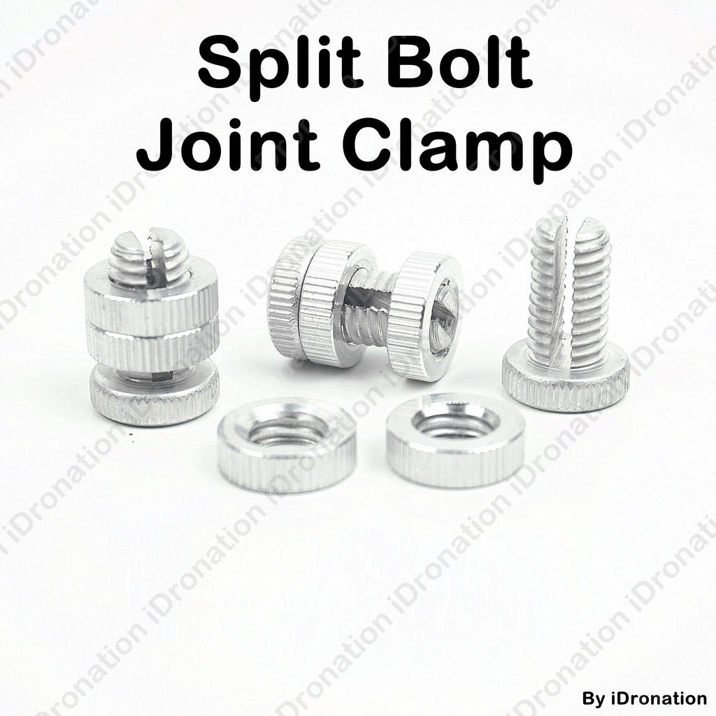 Split Bolt Joint Clamp Electric Fence Fencing Pagar Electrik Current