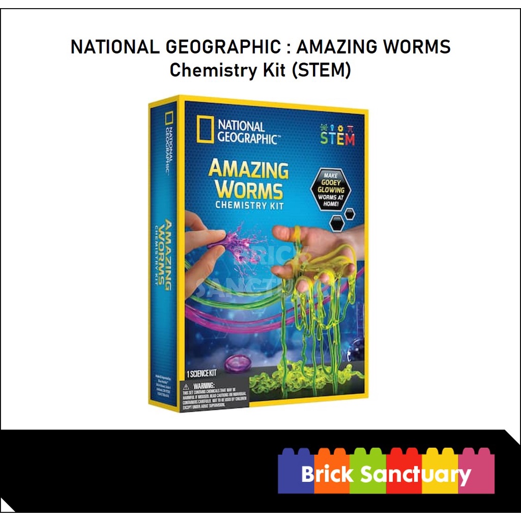 NATIONAL GEOGRAPHIC AMAZING WORMS CHEMISTRY KIT STEM Shopee Malaysia