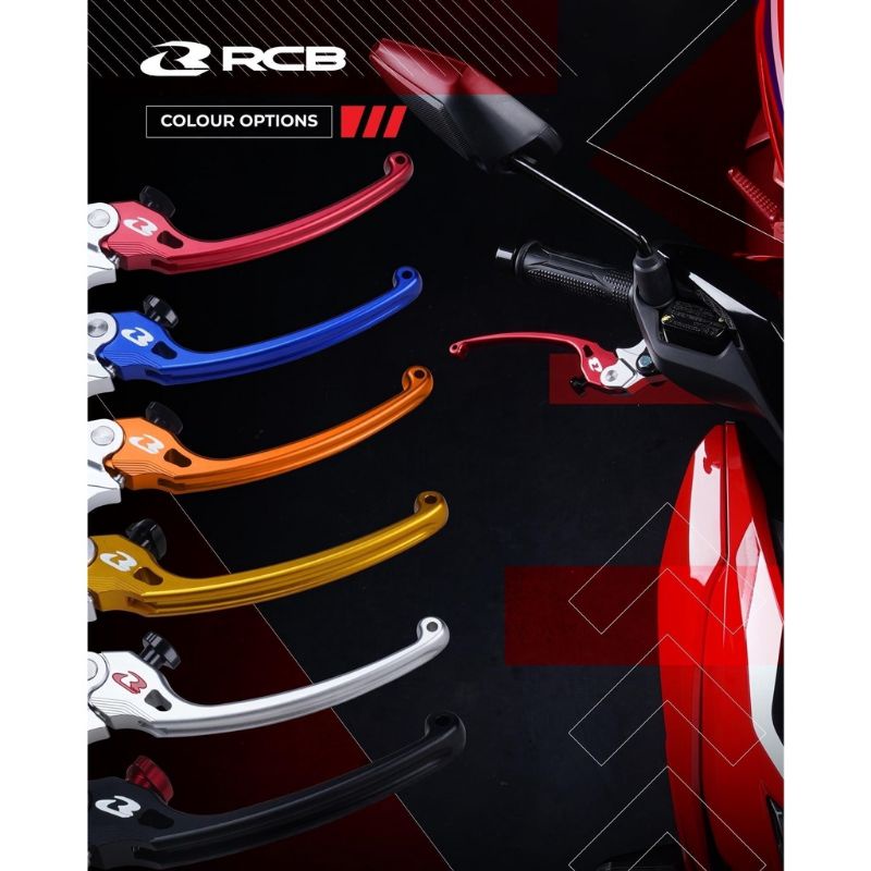 RCB 2022 S3 ALLOY BRAKE LEVER SET Y15ZR Y16ZR NMAX NVX155 XMAX 250