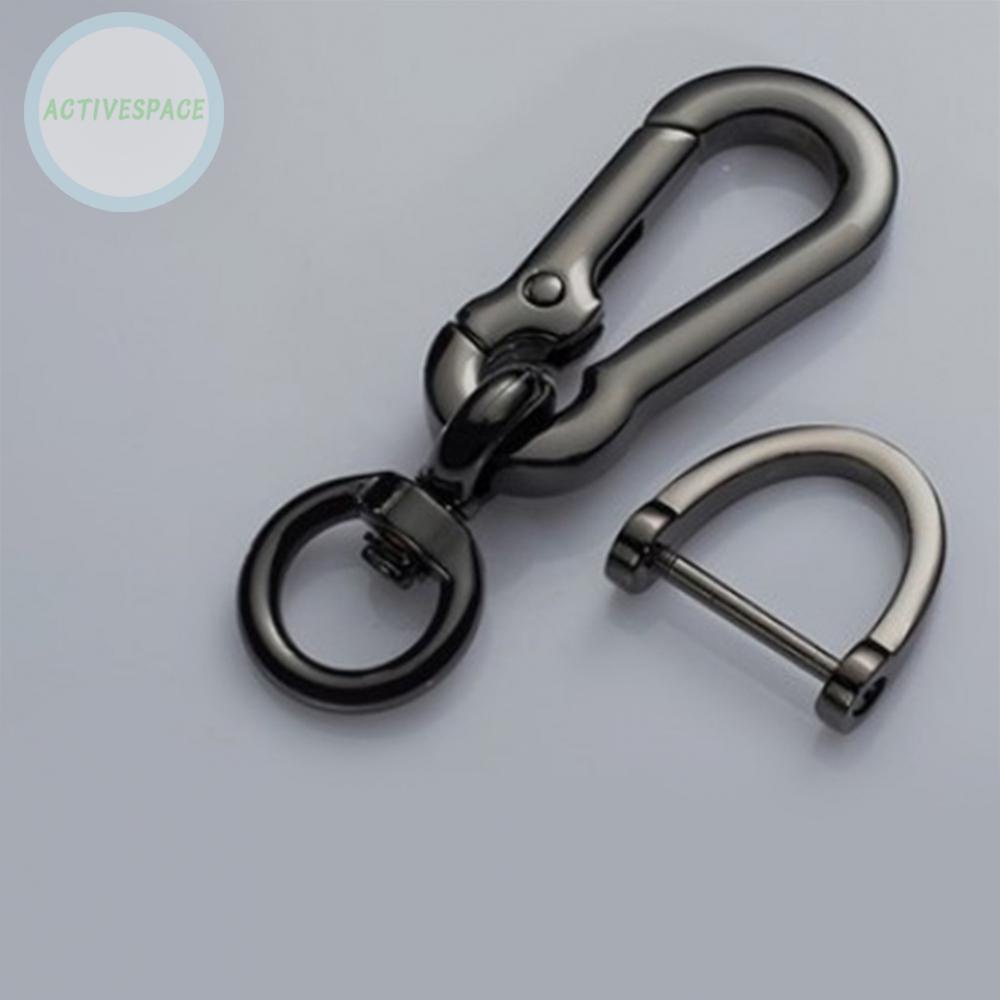 1* Metal Horseshoe Buckle Car Keychain Keyring Auto Car Key Rings