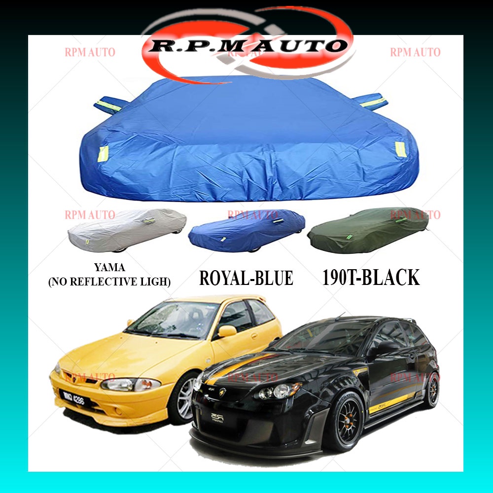 Proton Satria Old Satria Neo High Quality Car Cover 190T Royal Blue ...