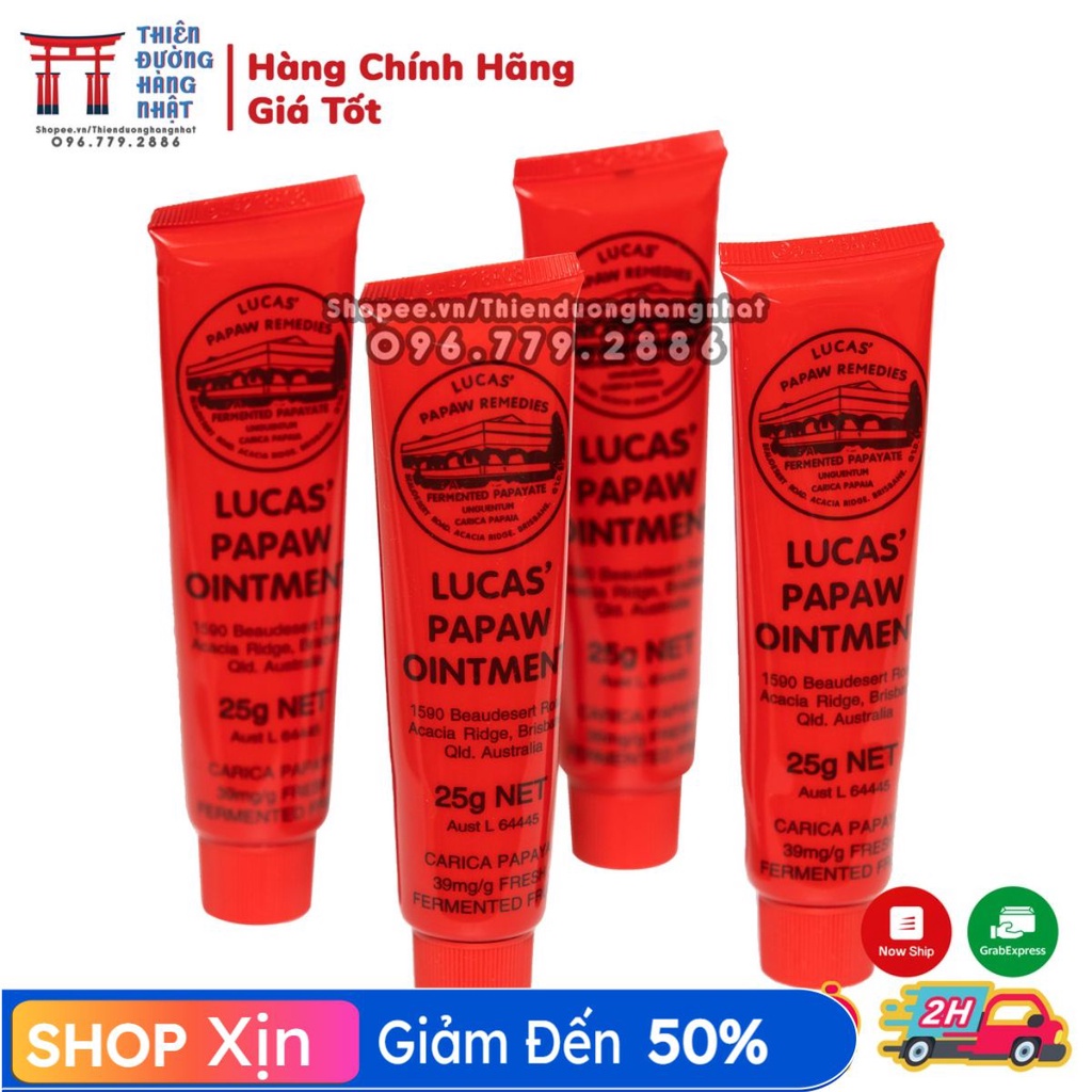 Lucas' Papaw Ointment MultiPurpose Papaya Cream 25gr Shopee Malaysia