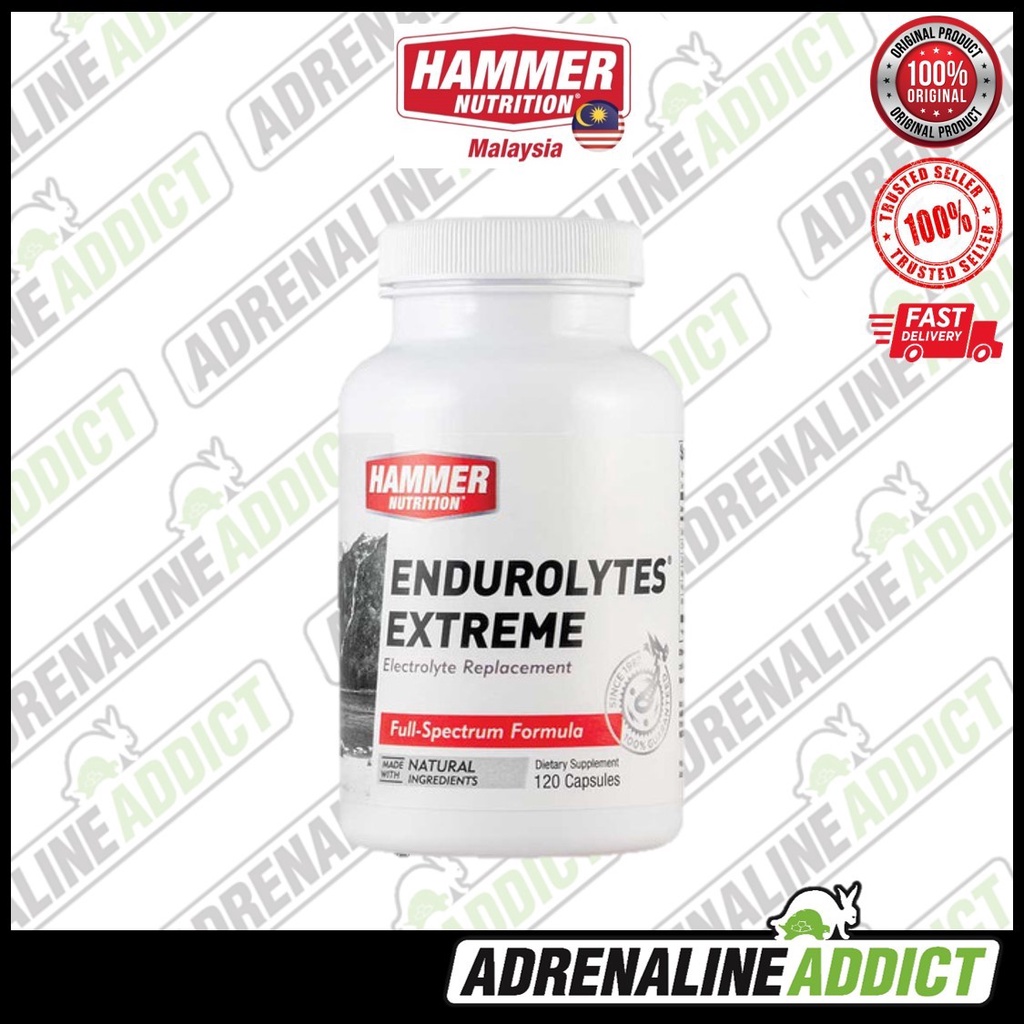 Hammer Nutrition Endurolytes Extreme 120 caps Electrolytes Sports