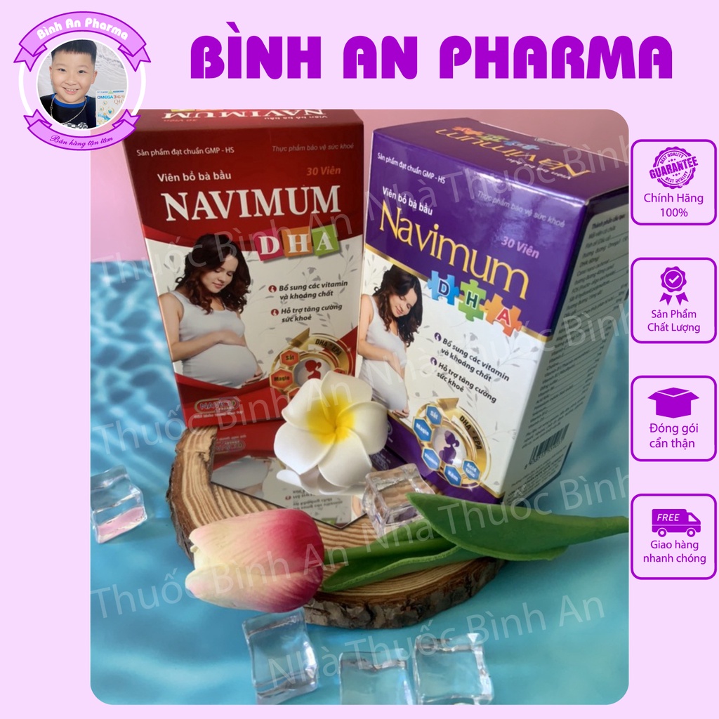 [Genuine] Vitamin Supplement For Pregnant Women NAVIMUM DHA, EPA, Iron