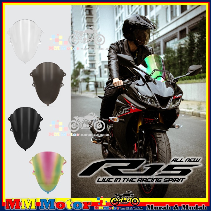 Yamaha r15 windshield hotsell