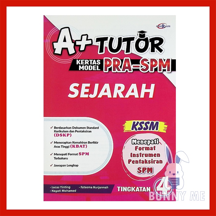 A Tutor Pra Spm Tingktan 4 Kertas Model 2023 Cemerlang Shopee Malaysia