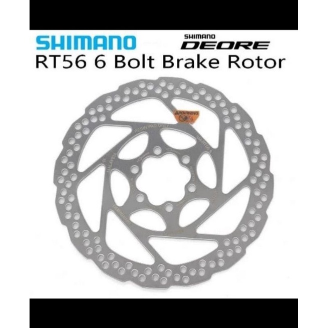 Shimano Deore 160MM Rotor 6 Bolt RT56