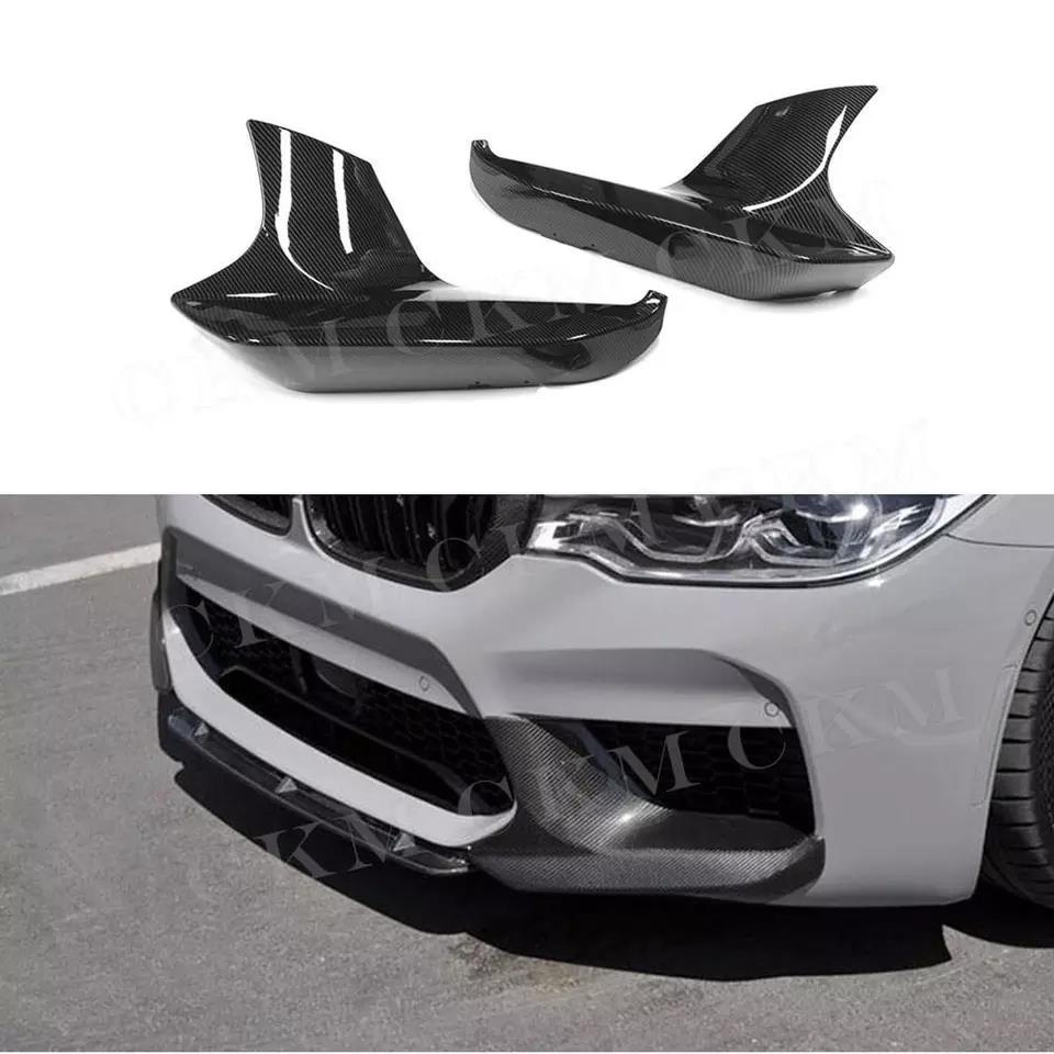 Mp Style Abs Front Bumper Splitters For Bmw 5 Series F90 M5 2018 2020 Front Bumper Lip Splitter