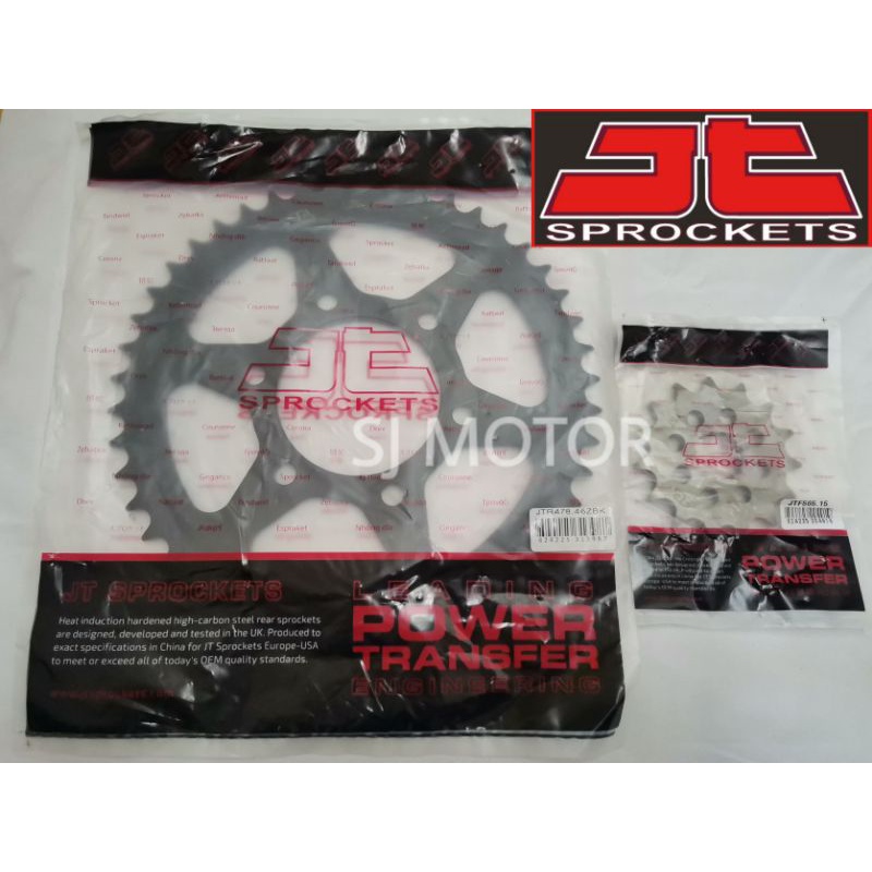 JT Sprocket 520 JTF565 JTR478 Front & Rear(Kawasaki)Z800 ER6 ER6N ER6F