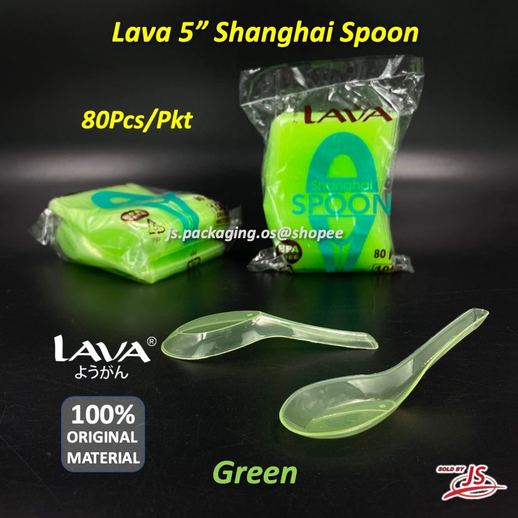 5“ Clear Plastic Chinese Spoon / Sudu Plastik Disposable Shopee Malaysia