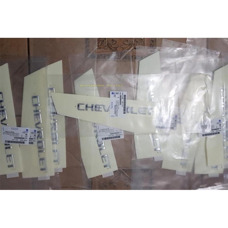 Genuine GM Chevrolet lettering, imported from GM Korea | Shopee Malaysia