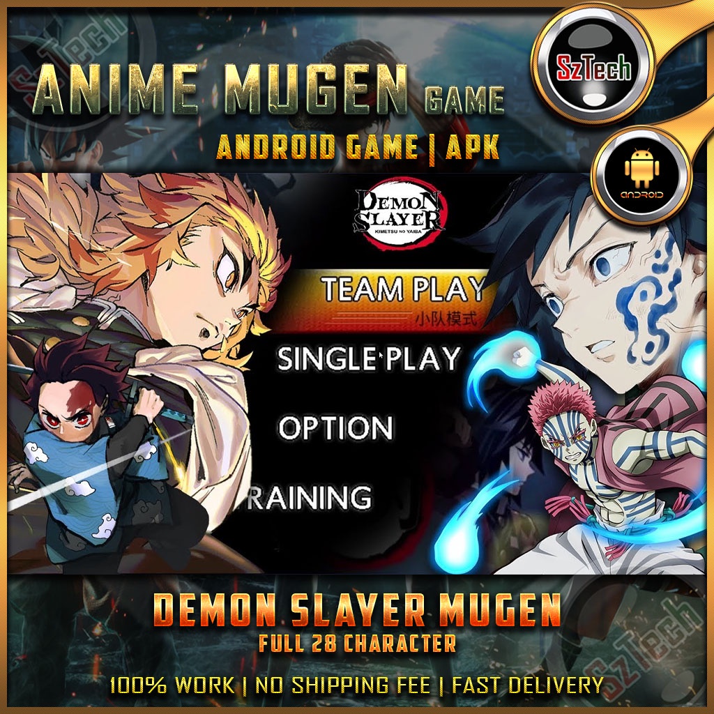 Demon Slayer Mugen APK OFFLINE🔥Android Games🔥Digital Download🔥Games Mugen 🔥Anime War Game🔥 | Shopee Malaysia