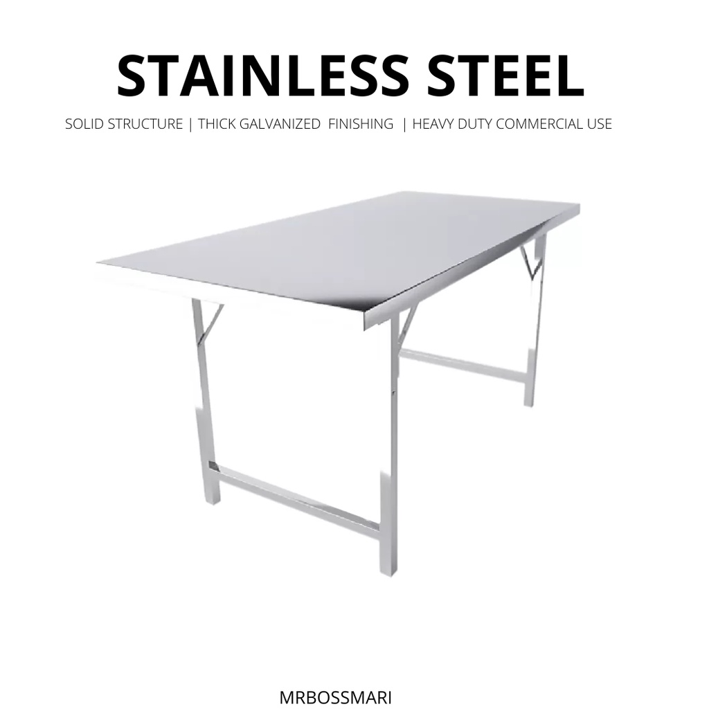 BUMBUMBEE Stainless Steel Kitchen Working Table Storage Rack Heavy Duty ...