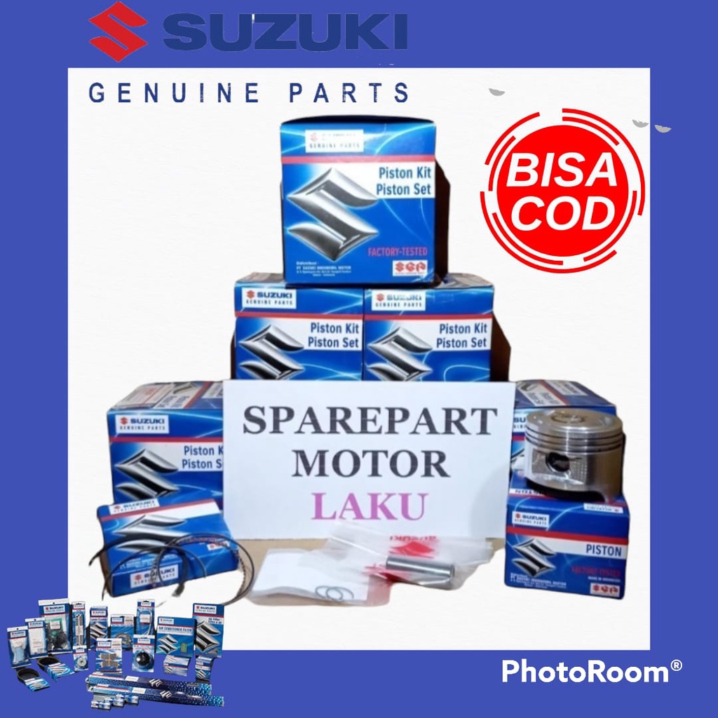 Piston kit/piston Package smash std 50 100 ORIGINAL SUZUKI Shopee