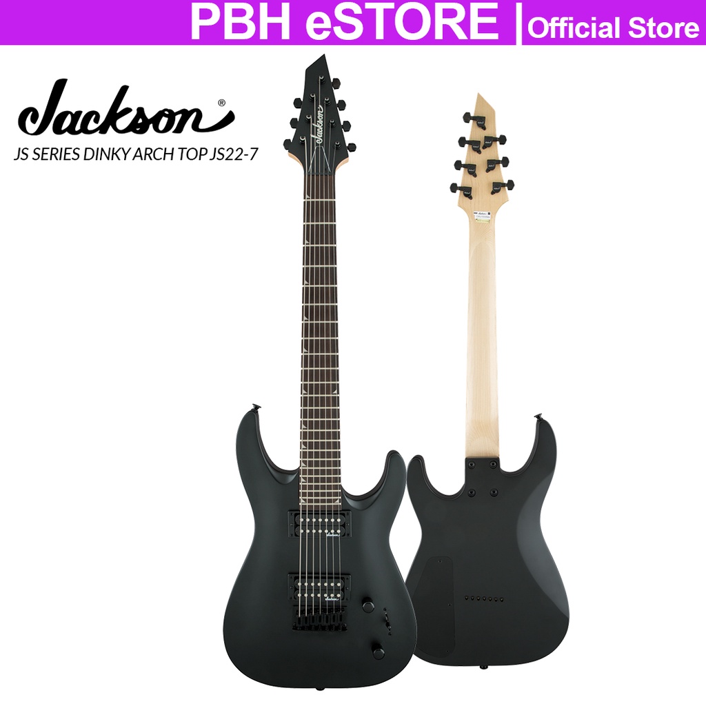Jackson JS Series Dinky Arch Top 7 string Electric Guitar JS22-7 DKA HT ...