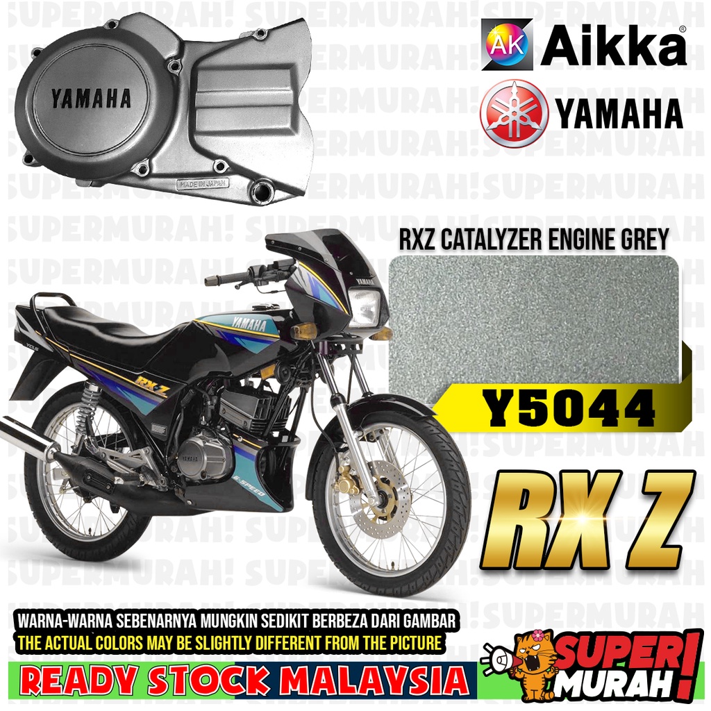 [ Catalyzer Grey RXZ Yamaha Y5044 ] Kaler Kelabu Milinium Grey Engine ...